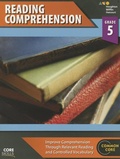 Cover: Core Skills Reading Comprehension Workbook Grade 5 - Steck Vaughn School Supply
