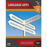 Enlarge image Cover: Core Skills Language Arts Workbook Grade 6 - Steck Vaughn School Supply