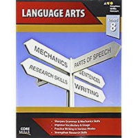Enlarge image Cover: Core Skills Language Arts Workbook Grade 8 - Steck Vaughn School Supply