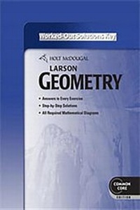 Enlarge image Cover: Holt McDougal Larson Geometry - Holt McDougal