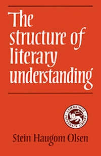 Enlarge image Cover: The Structure of Literary Understanding - Cambridge University Press