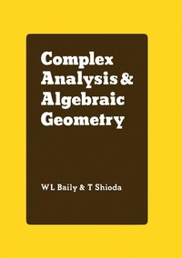 Enlarge image Cover: Complex Analysis and Algebraic Geometry - Cambridge University Press