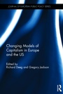 Cover: Changing Models of Capitalism in Europe and the U.S. - Routledge