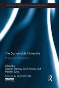 Cover: The Sustainable University - Routledge