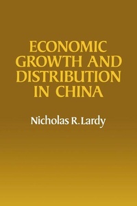 Enlarge image Cover: Economic Growth and Distribution in China - Cambridge University Press