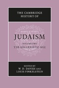 Cover: The Cambridge History of Judaism: Volume 2, The Hellenistic Age - Cambridge University Press