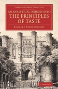Cover: An Analytical Inquiry into the Principles of Taste - Cambridge University Press
