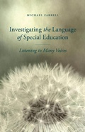 Cover: Investigating the Language of Special Education - Palgrave Macmillan
