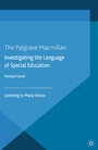 Cover: Investigating the Language of Special Education - Palgrave Macmillan