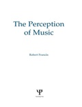 Cover: The Perception of Music - Psychology Press Ltd