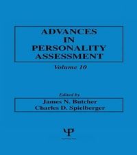 Enlarge image Cover: Advances in Personality Assessment - Psychology Press Ltd