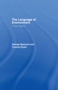 Cover: The Language Of Environment - Routledge