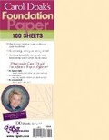 Cover: Carol Doak's Foundation Paper - C & T Publishing