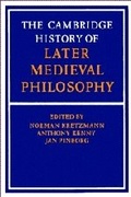 Cover: The Cambridge History of Later Medieval Philosophy - Cambridge University Press
