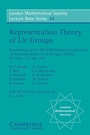Cover: Representation Theory of Lie Groups - Cambridge University Press