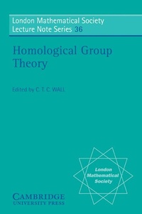 Abbildung von: Homological Group Theory - Cambridge University Press
