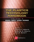Cover: Plastics Technology Handbook, Volume 4 - Momentum Press