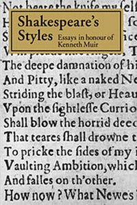 Enlarge image Cover: Shakespeare's Styles - Cambridge University Press