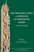 Cover: Deuteronomy-Kings as Emerging Authoritative Books - Society of Biblical Literature