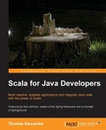 Cover: Scala for Java Developers - Packt Publishing