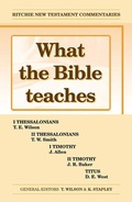 Bild: What the Bible Teaches -Thessalonians Timothy Titus - John Ritchie Ltd