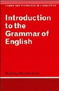Cover: Introduction to the Grammar of English - Cambridge University Press