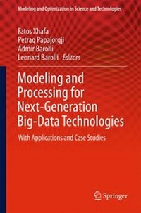 Enlarge image Cover: Modeling and Processing for Next-Generation Big-Data Technologies - Springer