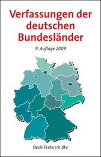 Abbildung von: Verfassungen der deutschen Bundesländer - C.H.BECK