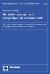 Abbildung von: Herausforderungen und Perspektiven des Pharmarechts - Nomos