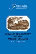 Cover: Servants in Husbandry in Early Modern England - Cambridge University Press
