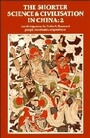 Cover: The Shorter Science and Civilisation in China: Volume 2 - Cambridge University Press