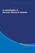 Cover: A Contribution to the Pure Theory of Taxation - Cambridge University Press