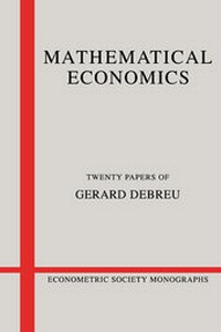 Enlarge image Cover: Mathematical Economics - Cambridge University Press