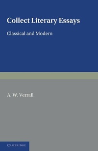 Enlarge image Cover: Collected Literary Essays - Cambridge University Press