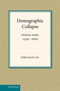 Cover: Demographic Collapse - Cambridge University Press