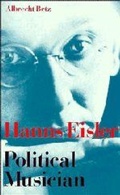 Cover: Hanns Eisler Political Musician - Cambridge University Press