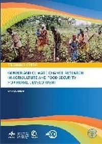 Abbildung von: Gender and climate change research in agriculture and food security for rural development - Food & Agriculture Organization of the United Nations (FAO)