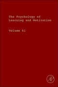 Bild: Psychology of Learning and Motivation: Volume 61 - Academic Press