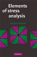 Cover: Elements of Stress Analysis - Cambridge University Press