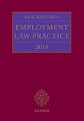 Cover: Blackstone's Employment Law Practice 2014 - Oxford University Press
