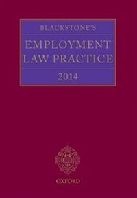 Abbildung von: Blackstone's Employment Law Practice 2014 - Oxford University Press