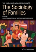Cover: The Wiley Blackwell Companion to the Sociology of Families - Wiley-Blackwell