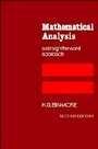 Cover: Mathematical Analysis - Cambridge University Press
