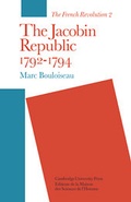 Cover: The Jacobin Republic 1792-1794 - Cambridge University Press
