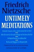 Cover: Untimely Meditations - Cambridge University Press