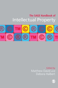 Enlarge image Cover: The SAGE Handbook of Intellectual Property - SAGE Publications Ltd
