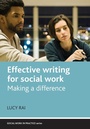 Cover: Effective Writing for Social Work - Policy Press