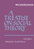 Cover: A Treatise on Social Theory: Volume 2, Substantive Social Theory - Cambridge University Press