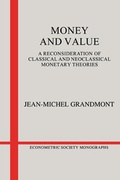 Cover: Money and Value - Cambridge University Press