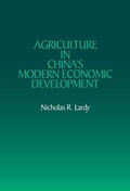 Cover: Agriculture in China's Modern Economic Development - Cambridge University Press
